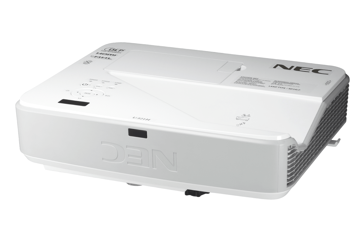 U321HGB U Series UltraShortThrow LCD Projectors NEC Australia