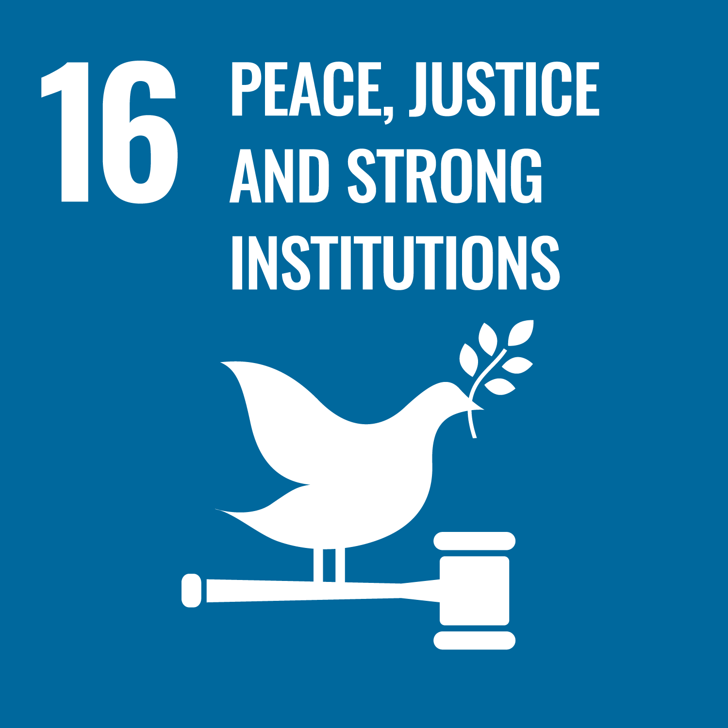 SDG 16 - Peace, Justice and Strong Institutions