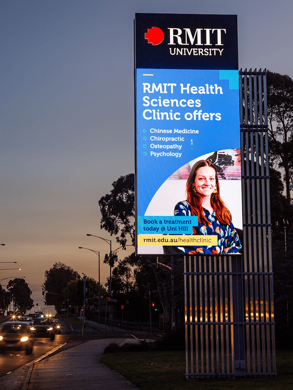 RMIT University Outdoor LED Video Screen