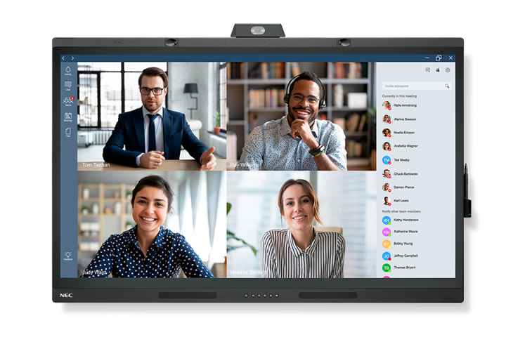 EC WD551 55" Windows Collaboration Display - Certified for Microsoft Teams